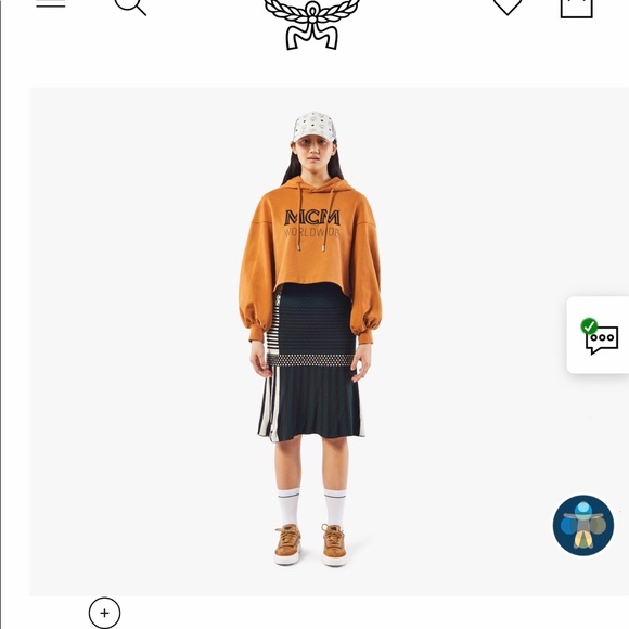 *MCM* Women’s bell sleeve logo hoodie - Picture 4 of 4